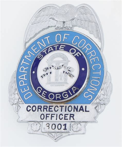 Lot Detail - GEORGIA DEPARTMENT OF CORRECTIONS OFFICER BADGE