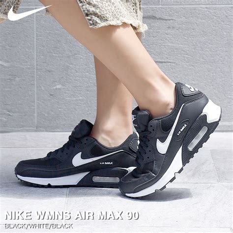 【楽天市場】nike Wmns Air Max 90 ナイキ ウィメンズ エア マックス 90 Blackwhiteblack ナイキスニーカー レディース メンズ スニーカー ブラック