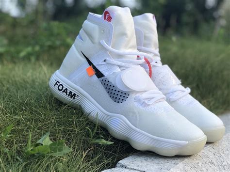 Nike React Hyperdunk 2017 Flyknit Off White FavSole