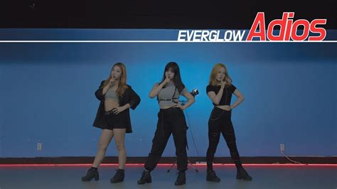 [부산댄스팀lux] Everglow 에버글로우 Adios 안무 3인 Ver Dance Cover Kpop 커버댄스 Youtube