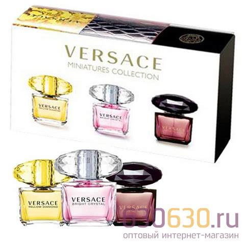 Купить Парфюмерный набор Versace Eau De Toilette 3*30 ml за 1154 руб