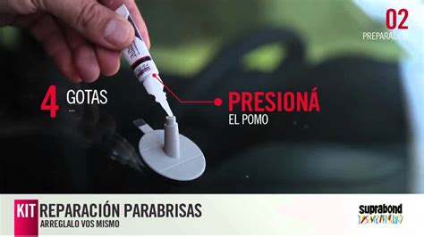 Como reparar parabrisas y o vidrios con el Kit Reparación Suprabond