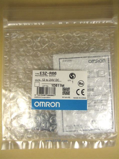 Omron E3z R66 Photoelectric Sensor Ebay