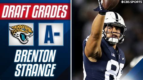 Jaguars Select Penn State Te Brenton Strange With The 61st Pick Cbs Sports Youtube