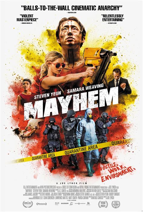 New Poster for Joe Lynch's 'Mayhem' Takes You into a Hostile Work ...