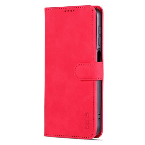 For Samsung Galaxy A S Azns Skin Feel Calf Texture Flip Leather Phone