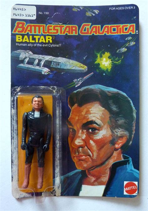 Battlestar Galactica 375 Baltar Series 2 Action Figure From Mattel Toys 1979 Battlestar