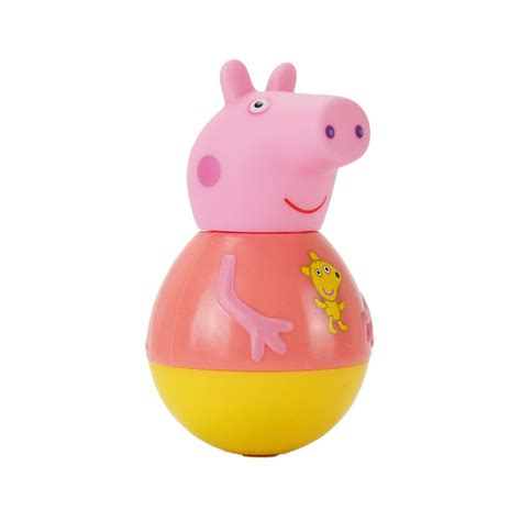 Compre Boneca Peppa Pig 8cm Weebles Peppa Pig Aqui Na Sunny Brinquedos