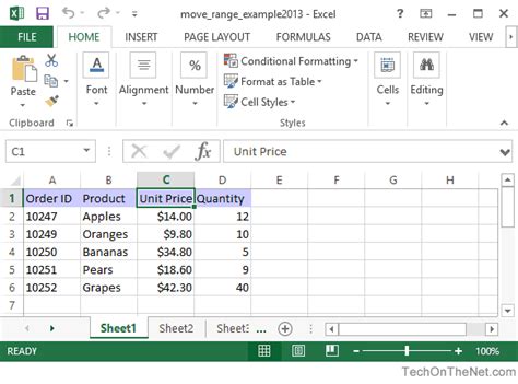 How To Move Cells In Excel Using Keyboard Printable Templates