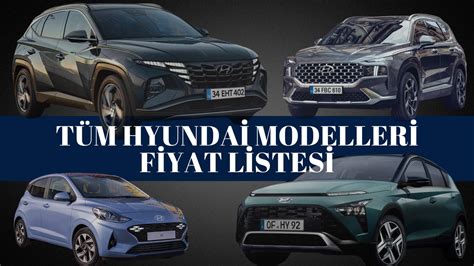 Hyundai Fiyat Listesi Hyundai I I Bayon Kona Elantra