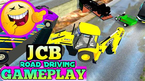 Euro Truck Jcb Dx Backhoe Loader Bull Dozzer Simulation Game Youtube