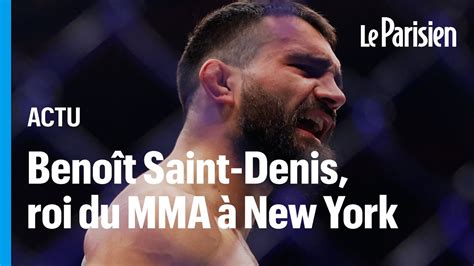 Qui Est Beno T Saint Denis Le Combattant De Mma Qui A Teint Le