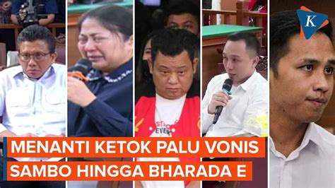 Menghitung Hari Menuju Sidang Vonis Ferdy Sambo Hingga Richard Eliezer