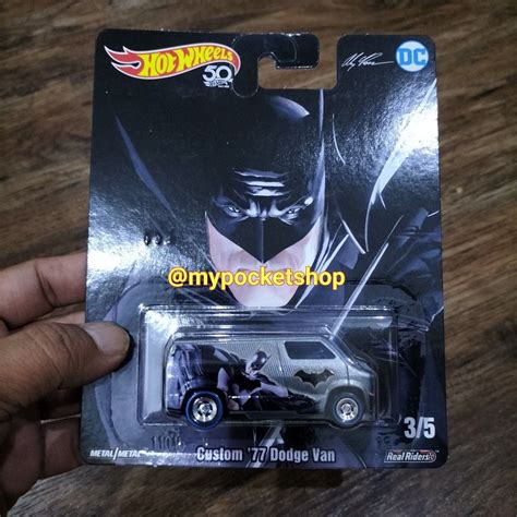 Hot Wheels ALEX ROSS DC COLLECTION VW T1 PANEL BUS HAULIN GAS CUSTOM 77 DODGE VAN 66