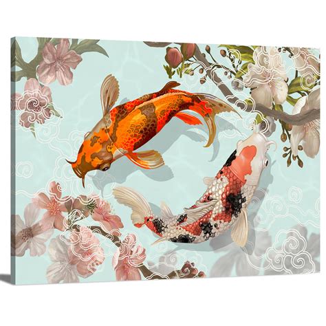 Japanese Koi Paintings