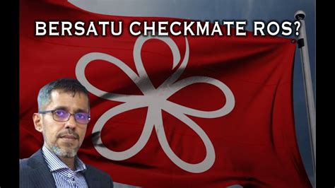 Jom Bicara Bersatu Checkmate Ros Youtube