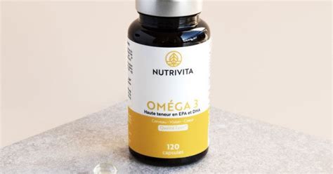 Oméga 3 EPAX® Nutrivita – 120 gélules