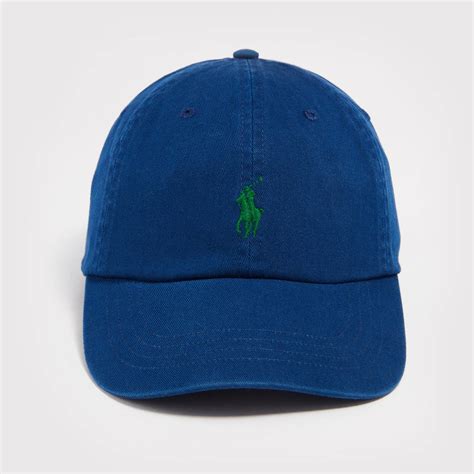 Ralph Lauren Embroidered Logo Cotton Cap Thehut