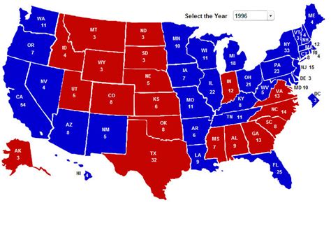 Electoral Vote Maps from 270toWin.com | Political Maps