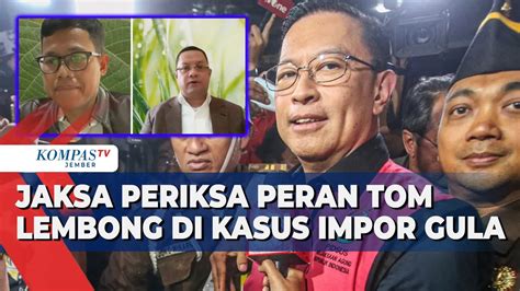 Kejagung Kembali Periksa Tom Lembong Terkait Kasus Korupsi Impor Gula