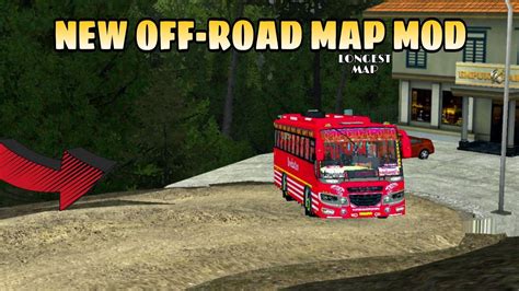 New Off Road Map Mod In Bus Simulator Indonesia💥full Extreme⚡kerala Map