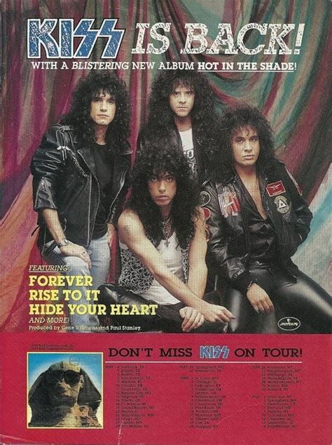 KISS HOT IN THE SHADE ALBUM