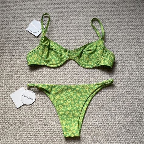 Stunning Kulani Kinis Underwire Bikini Set Bottoms Depop