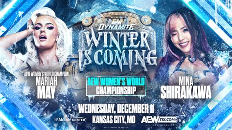 Aew Dynamite Winter Is Coming Results Dec Mariah May