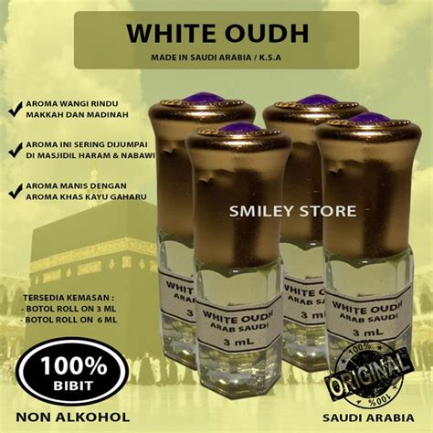 Jual BIBIT PARFUM WHITE OUD ORIGINAL ARAB SAUDI MINYAK GAHARU PUTIH Di