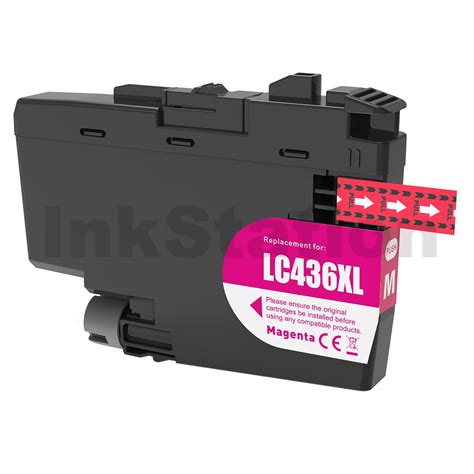 Brother LC 436XLM Compatible High Yield Magenta Ink Cartridge 5 000