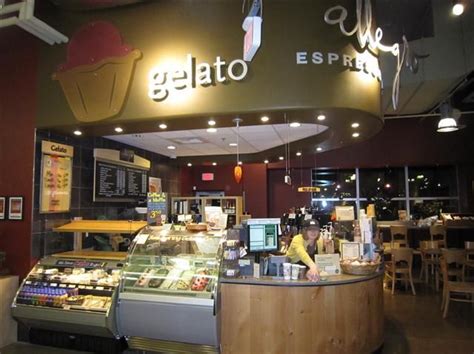 Coffeegelato Bar Bakery Decor Gelato Shop Gelato