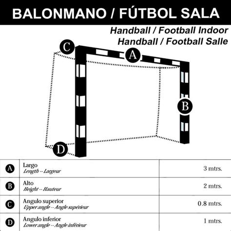 Juego Redes Porter As F Tbol Sala Balonmano Pro Mundosilbato Es