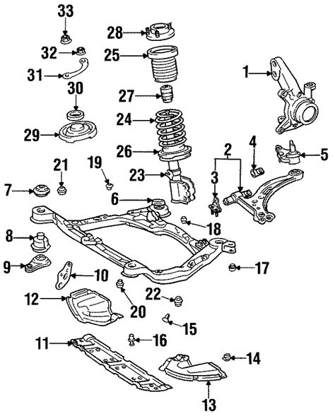 Toyota Sienna Steering Knuckle Left Toyota Parts