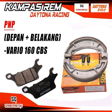 Jual KAMPAS REM VARIO 160 CBS DAYTONA RACING SUPERSTOCK Shopee Indonesia