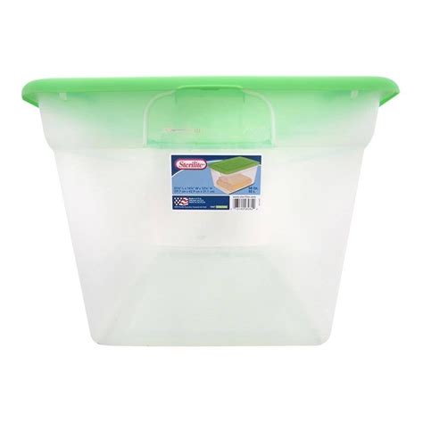 Caja Multiusos Sterilite De 55 L Con Tapa Walmart