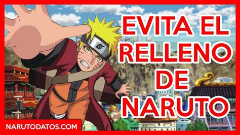 Naruto Shippuden Sin Relleno Lista Oficial De Episodios Completos Para