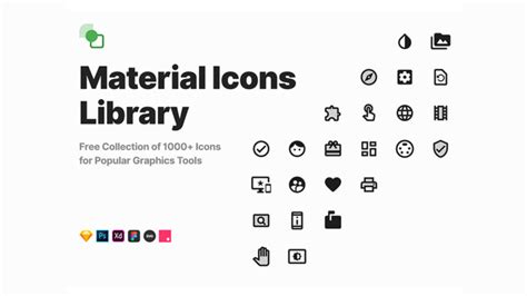 Modern Free 30 Icons Pack - Xd File