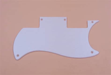 Metallic White Acrylic Pickguard For Epiphone Sg Special Reverb