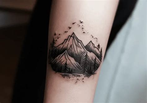 Mountain Tattoo Meaning & Symbolism (Endurance)