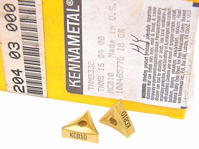 New Surplus Pcs Kennametal Tnms Grade Kc Carbide Inserts Ebay