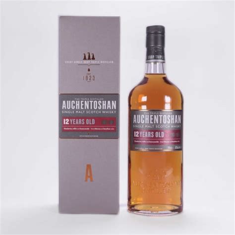 Auchentoshan 12 Year Old Single Malt Scotch Whisky 70cl Wine Art