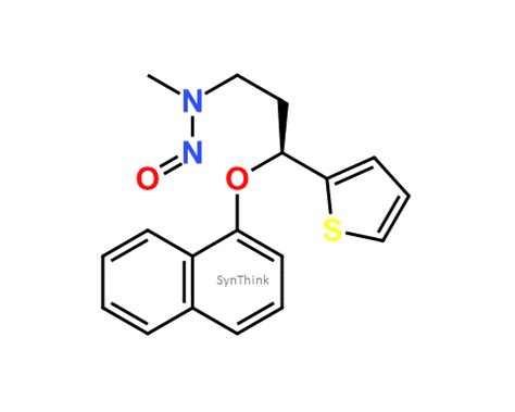 Cas N Nitroso Duloxetine S N Methyl N Naphthalen Yloxy