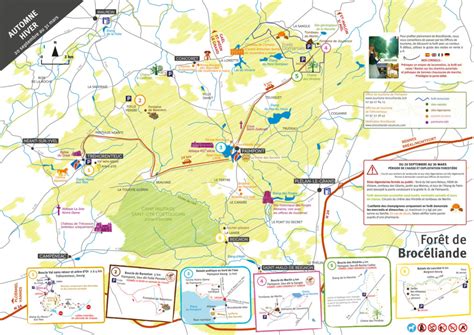 foret automne hiver  office de tourisme de broceliande