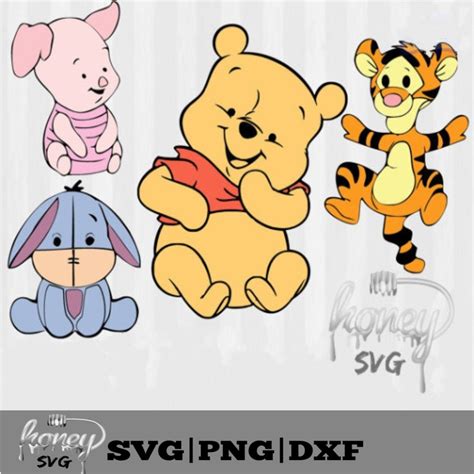 Baby Winnie Pooh Svg