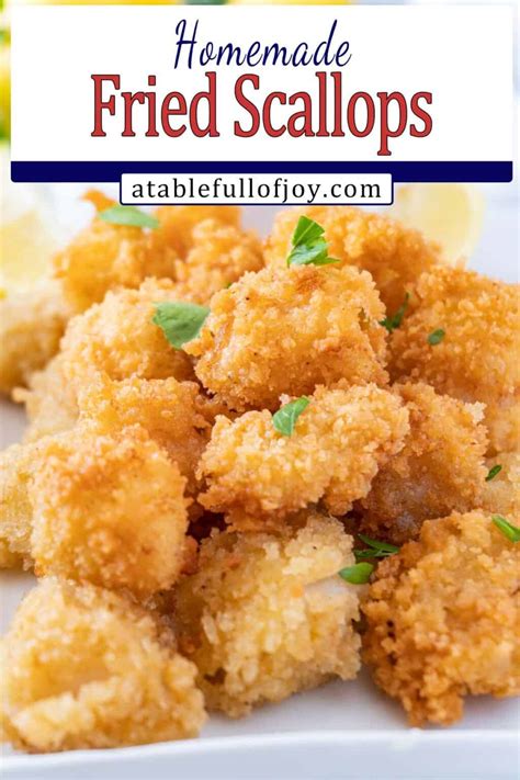 The BEST Fried Scallops- Crispy, Delicious, & Easy to Make!