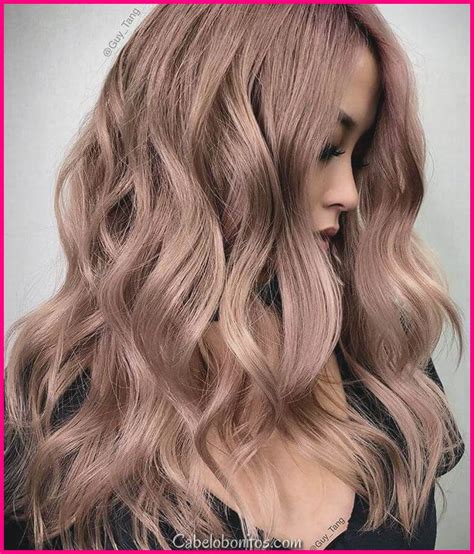 50 cor de cabelo de ouro rosa irresistível parece que provar que você