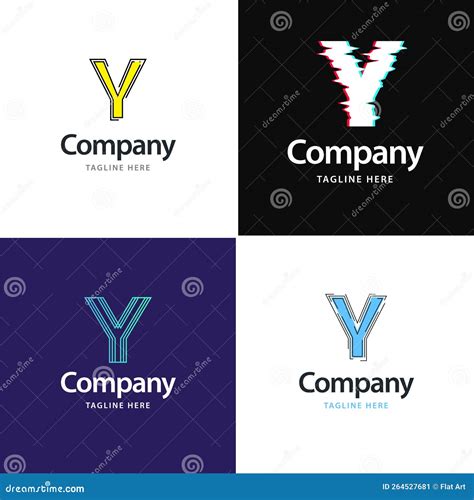 Letter Y Big Logo Pack Design Creative Modern Logos Design for Your ...