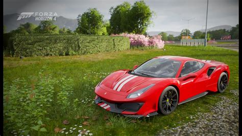 Forza Horizon 4 Ferrari 488 Pista Test Drive TOP SPEED