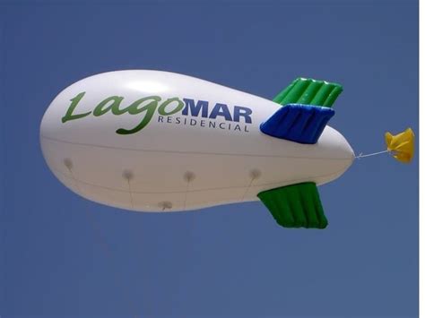 Advertising Blimp With Logo Cinema Balloons Light Balloons Grip