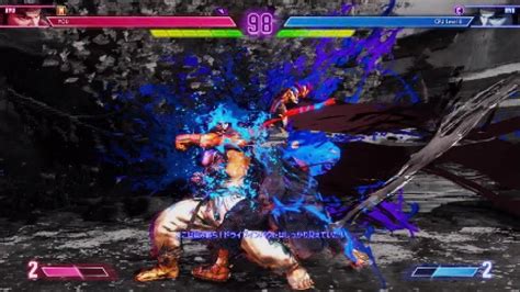 Film Street Fighter Demo Modern Ryu Vs Ryu Cpu Level Angry Cpu